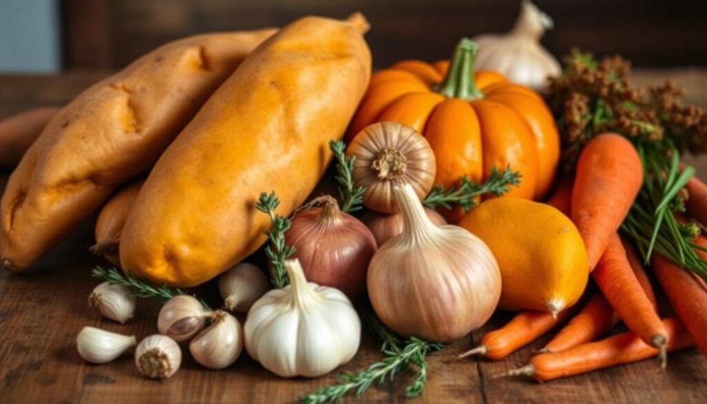 Autumn Vegetable Soup Ingredients