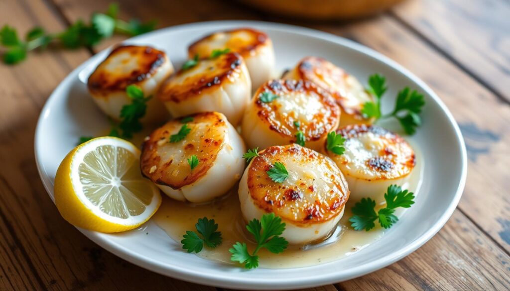 baked scallops