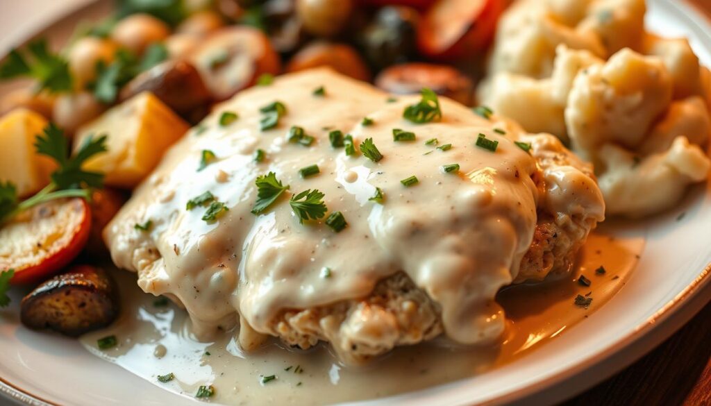 creamy garlic parmesan chicken