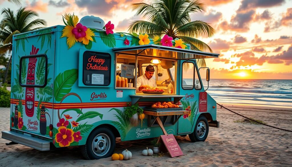 Hawaiian food truck