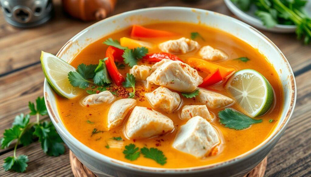 Thai Chicken Curry Soup