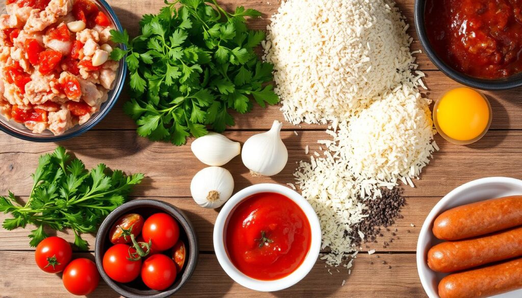 chicken meatball ingredients