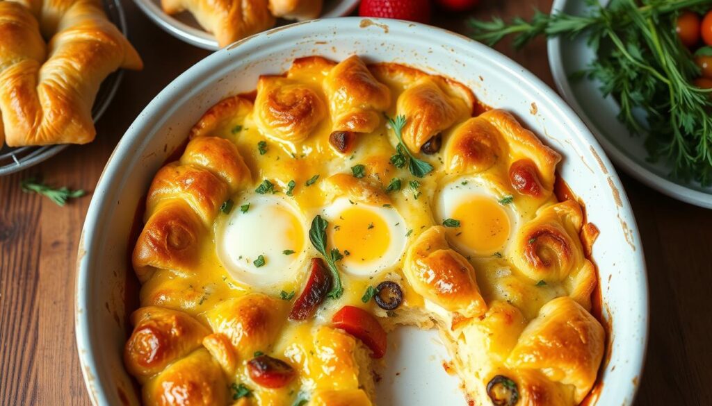 crescent roll breakfast casserole