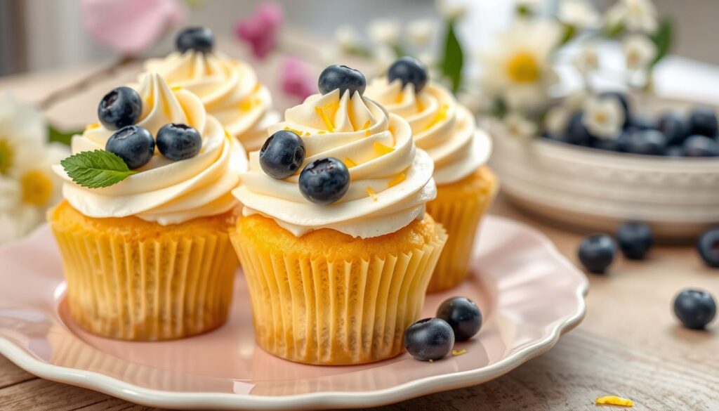 lemon blueberry cupcakes