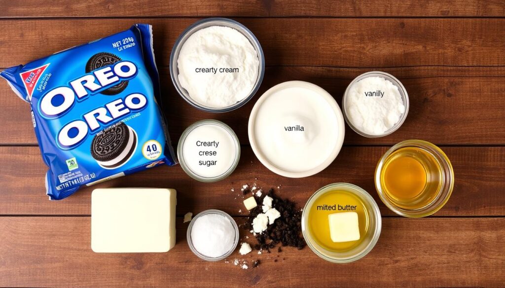 oreo cheesecake ingredients