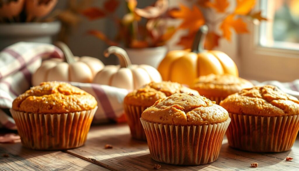 pumpkin banana muffins, banana pumpkin muffins