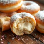 Bavarian Cream Doughnuts