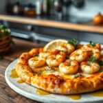 Shrimp Scampi Pizza